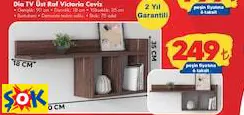 DİA TV/TELEVİZYON ÜST RAF VİCTORİA CEVİZ DİA TV/TELEVİZYON ÜST RAF VİCTORİA CEVİZ